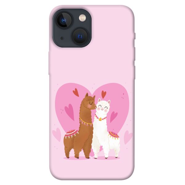 

Чехол itsPrint Милые ламы для Apple iPhone 13 mini (5.4")