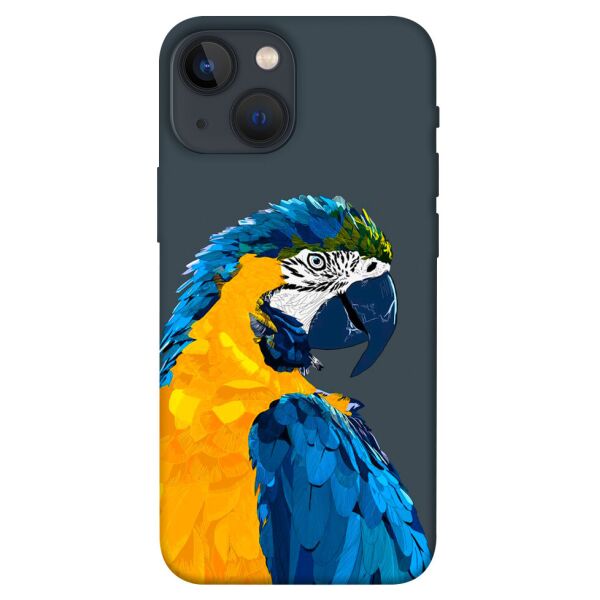 

Чехол itsPrint Попугай для Apple iPhone 13 mini (5.4")