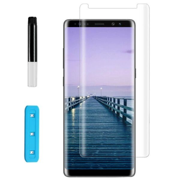 

Защитное 3D стекло Nano Optics с УФ лампой для Samsung Galaxy Note 9 / Note 8