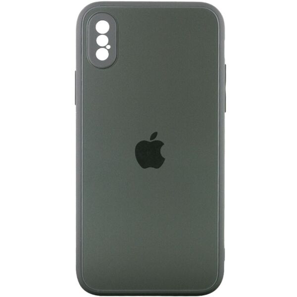 

TPU+Glass чехол Matte Candy Full camera для Apple iPhone X / XS (5.8")