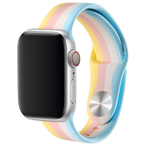

Силиконовый ремешок Rainbow для Apple watch 42mm / 44mm