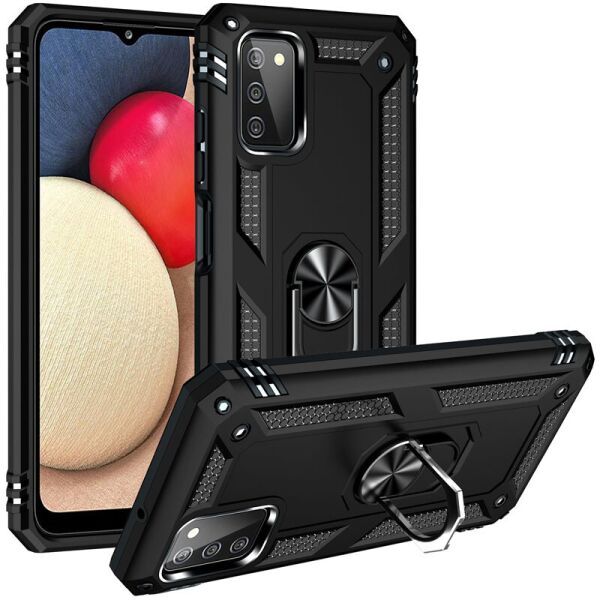 

Ударопрочный чехол Serge Ring for Magnet для Samsung Galaxy A03s