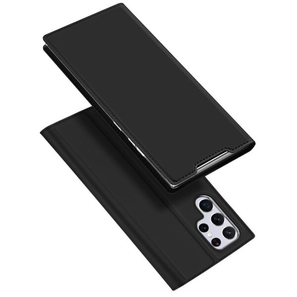 

Чехол-книжка Dux Ducis с карманом для визиток для Samsung Galaxy S22 Ultra