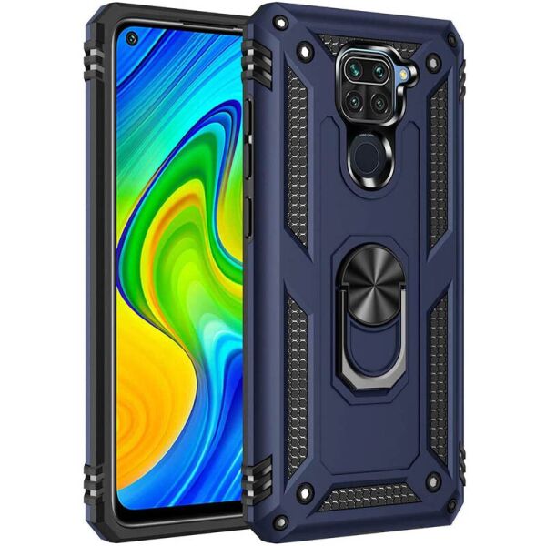 

Ударопрочный чехол Serge Ring for Magnet для Xiaomi Redmi Note 9 / Redmi 10X