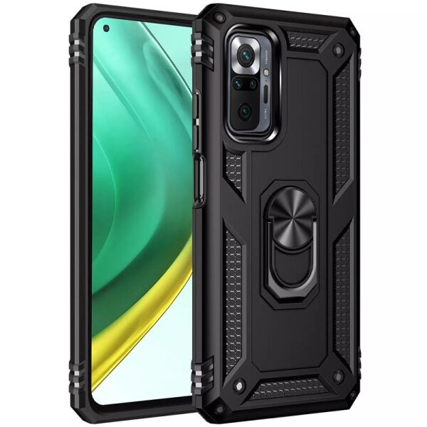 

Ударопрочный чехол Serge Ring for Magnet для Xiaomi Redmi Note 10 Pro / 10 Pro Max