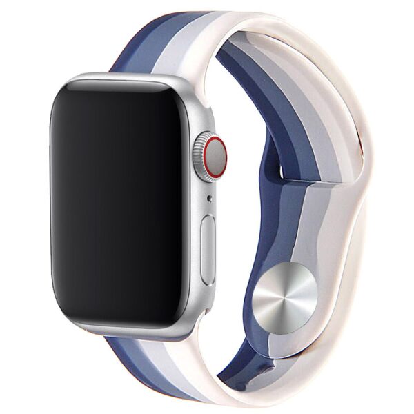 

Силиконовый ремешок Rainbow для Apple watch 38mm / 40mm