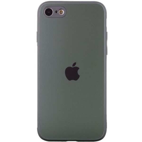 

TPU+Glass чехол Matte Candy Full camera для Apple iPhone 7 / 8 / SE (2020) (4.7")