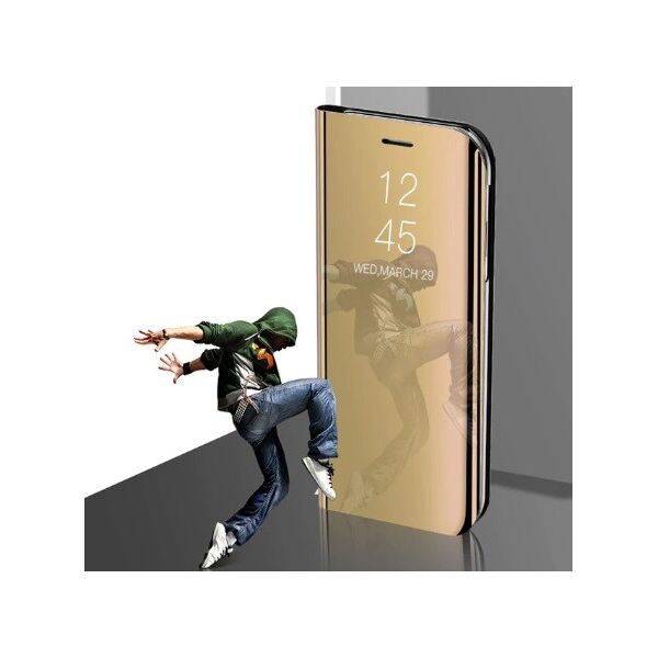 

Чехол-книжка Mirror для Xiaomi RedMi 10 зеркальный Золотистый