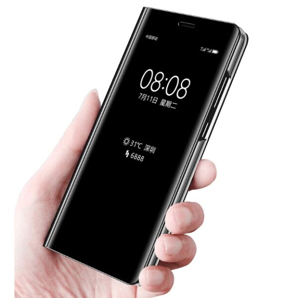 

Чехол-книжка Mirror для Xiaomi Poco F3 зеркальный Черный