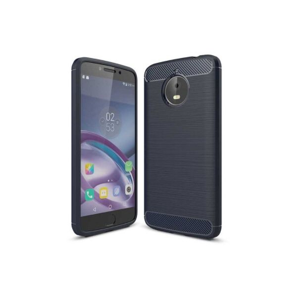 

Панель Carbon для Motorola Moto E Plus / E4 Plus / XT1771 / XT1770 Синий