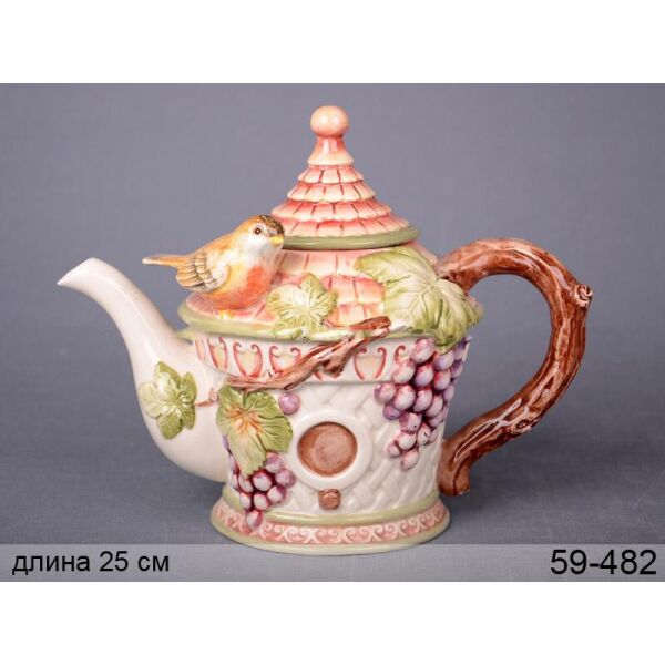 

Чайник Птица на винограде 25 см Lefard 2837-BR-1181