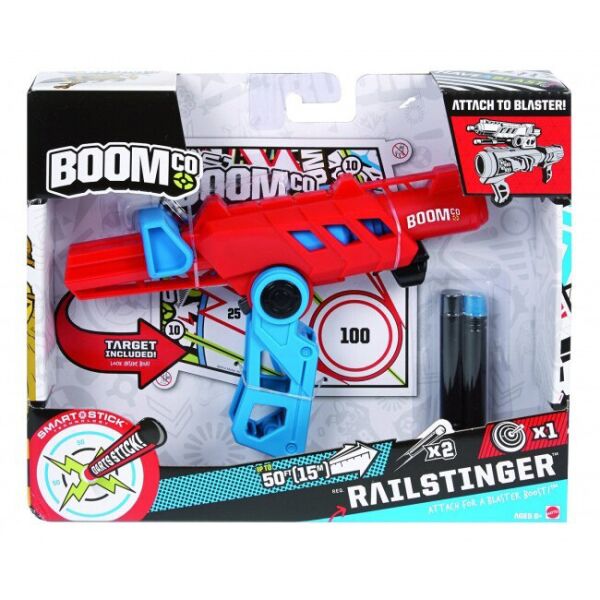 

Бластер Railstinger Boomco Mattel 28429-BR-1534