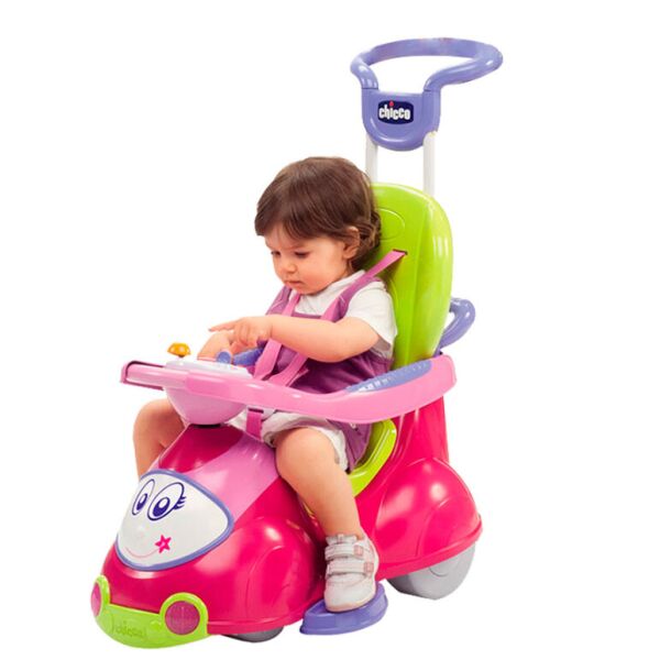 

Автомобиль каталка Quattro 4в1 Розовая Chicco 32699-BR-1524