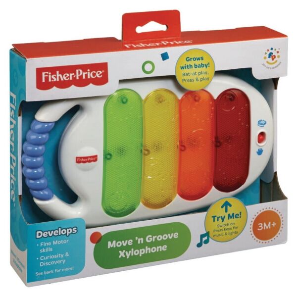 

Музыкальная развивающая игрушка Ксилофон Fisher Price 44674-BR-1506