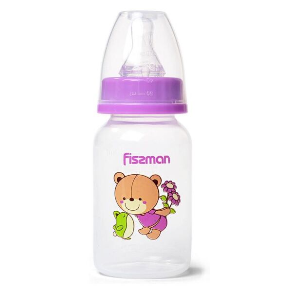 

Бутылка детская для кормления Мишка любимец 120 мл Fissman 43973-BR-1883