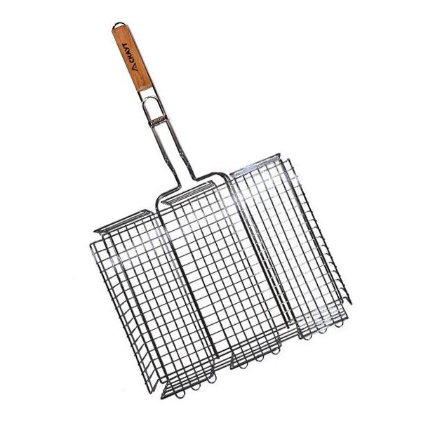 

Решетка для барбекю Скаут глубокая 40х30х7 см Scout 44037-BR-1952