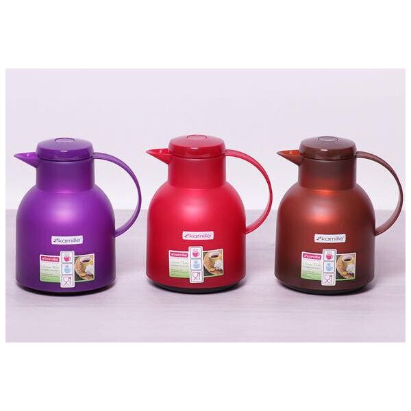 

Термос Glass Jug 1000 мл зеркальная колба Kamille 43822-BR-1882