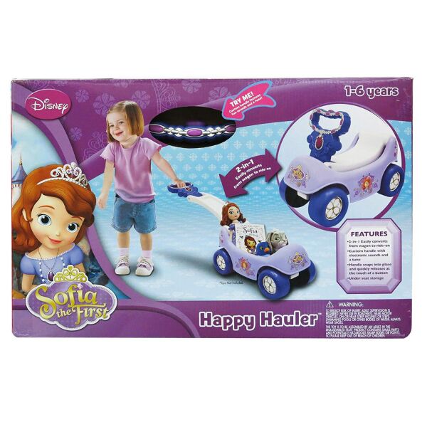 

Машина каталка Sofia счастливый грузовик Jakks Pacific 28514-BR-1525