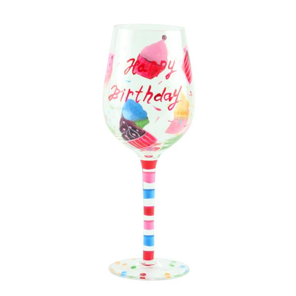 

Бокал для вина Happy birthday кекс стекло 160 мл G.Wurm 82618-BR-980