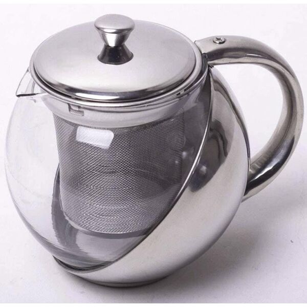 

Чайник заварочный Mercyle 1100мл стеклянный со съемным ситечком Kamille 39808-BR-1882