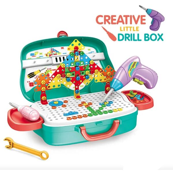 

Детский чемоданчик Ремонт Creative little drill box 183949