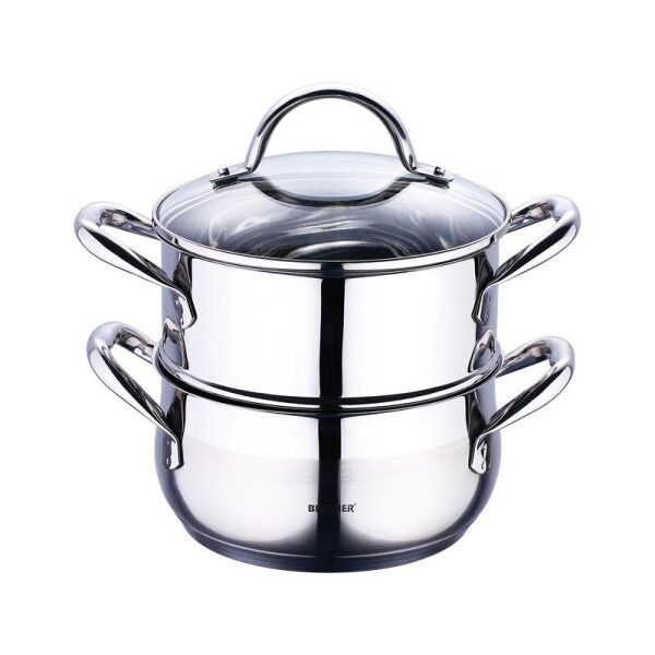 

Пароварка 2.2л 3 предмета Bergner 61885-BR-1889