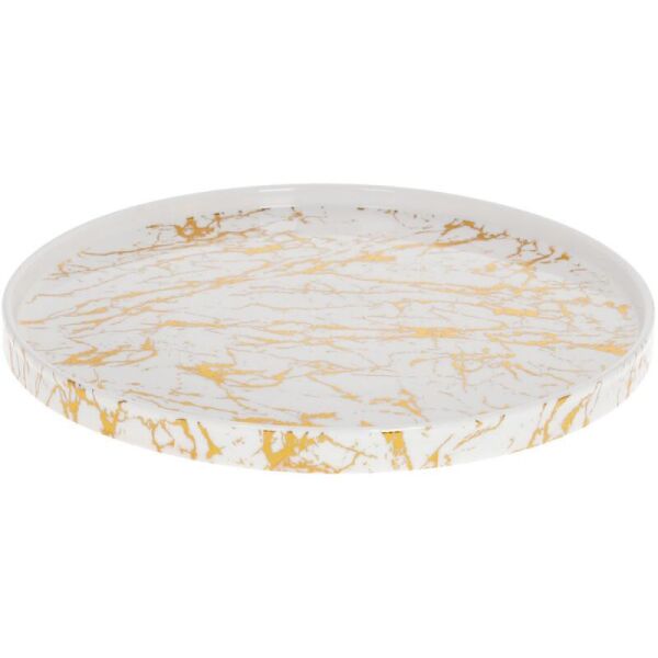 

Фарфоровое блюдо размер 30.7х30.7х2.4см white with gold Bona 115203-BR-547
