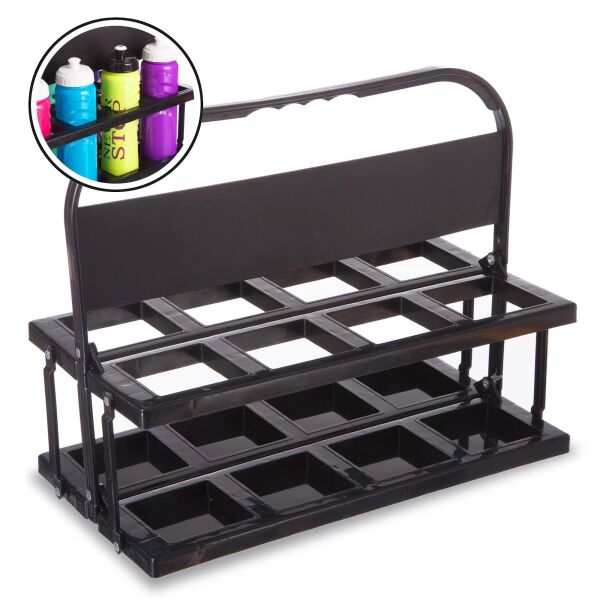 

Подставка на 8 спортивных бутылок FI-0965 черный