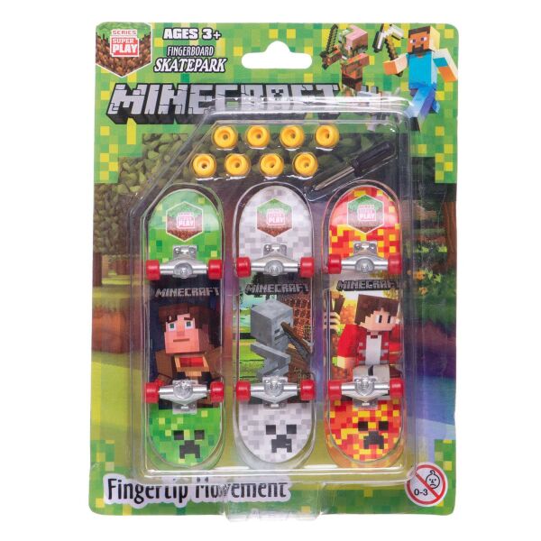 

Фингерборд мини скейт 998-9 Minecraft