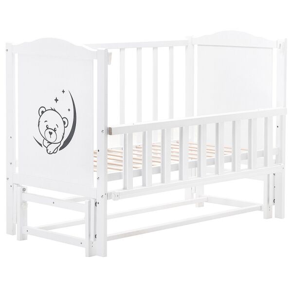 

Кровать Babyroom Тедди Т-02 белый 625850