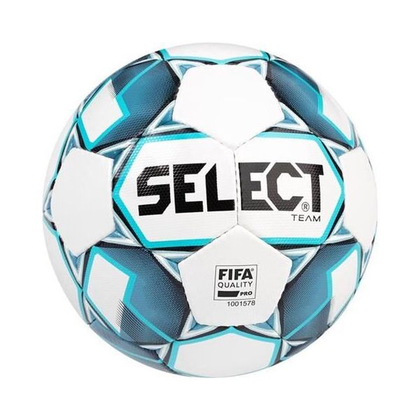 

Футбольный мяч Select Team (FIFA Quality PRO) бело-синий 367552-015 Размер 5