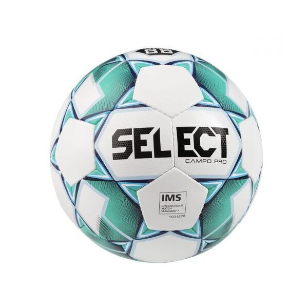 

Мяч футбольный Select CAMPO PRO бело-зеленый 386000-015 Размер 4