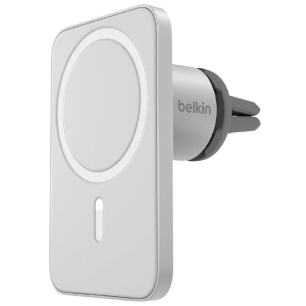 

Автомобильный держатель Belkin Car Vent Mount PRO MagSafe для iPhone 13/12 (WIC002BTGR) Silver [62149]