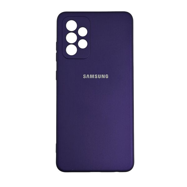 

Чехол Silicone Case for Samsung A72 Purple
