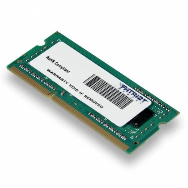 

Память PATRIOT 4 GB SO-DIMM DDR3 1600 MHz (PSD34G1600L81S)