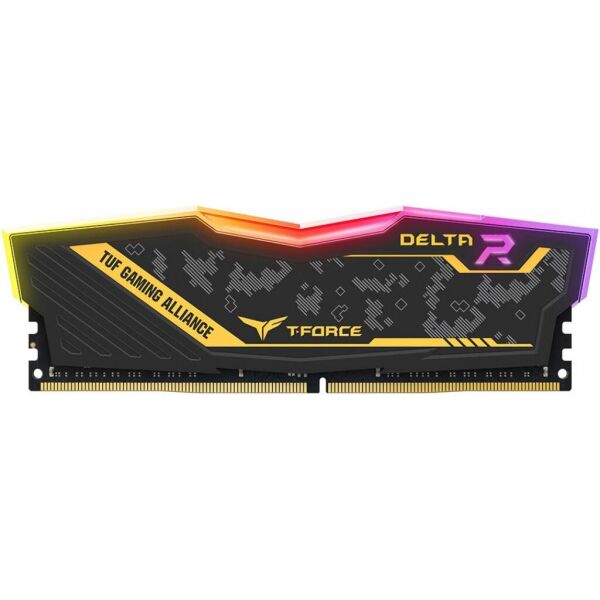 

Память TEAM 8 GB DDR4 3200 MHz T-Force Delta TUF Gaming RGB (TF9D48G3200HC16C01)