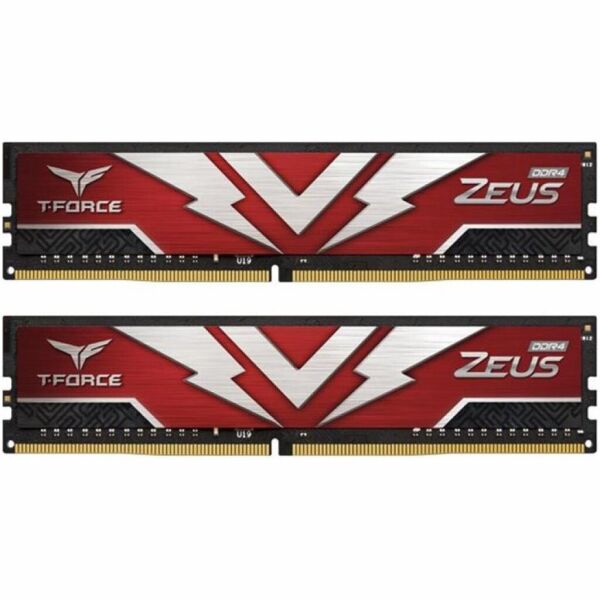 

Память TEAM 16 GB (2x8GB) DDR4 3200 MHz T-Force Zeus Red (TTZD416G3200HC20DC01)
