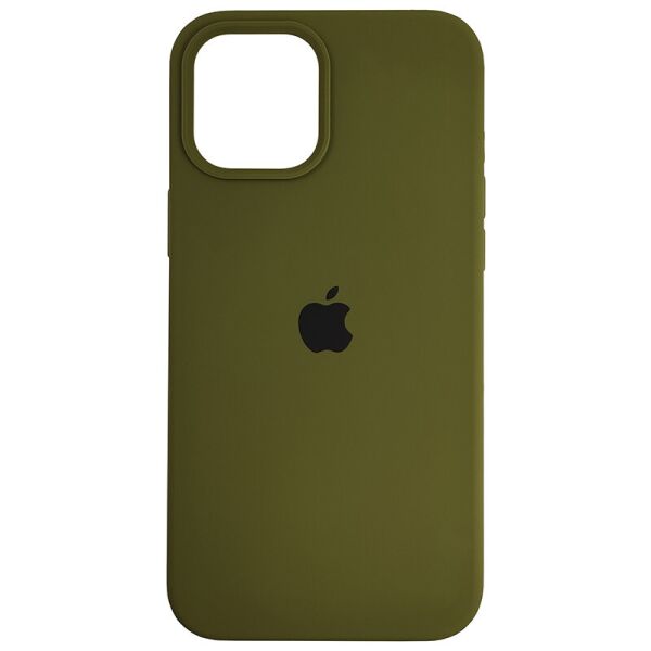 

Чехол Copy Silicone Case iPhone 12/12 Pro Dark Green
