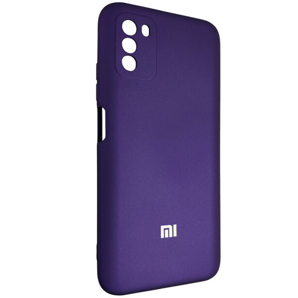

Чехол Silicone Case for Poco M3 Purple