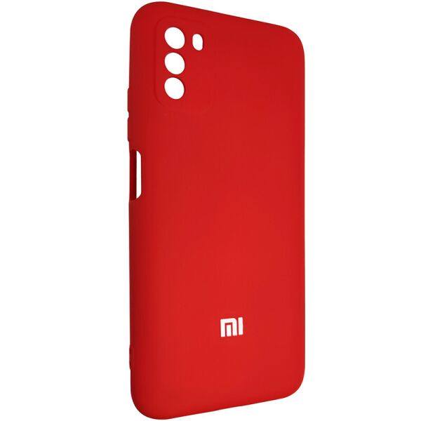 

Чехол Silicone Case for Poco M3 Red