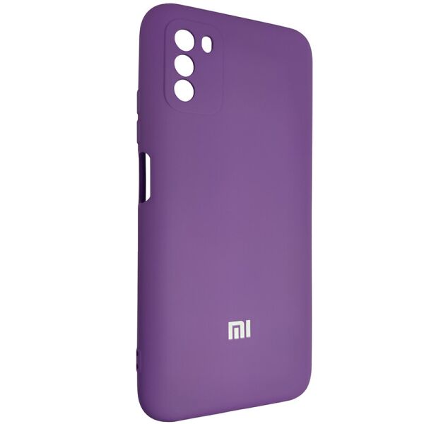 

Чехол Silicone Case for Poco M3 Light Violet