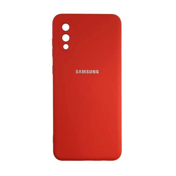 

Чехол Silicone Case for Samsung A02 Red