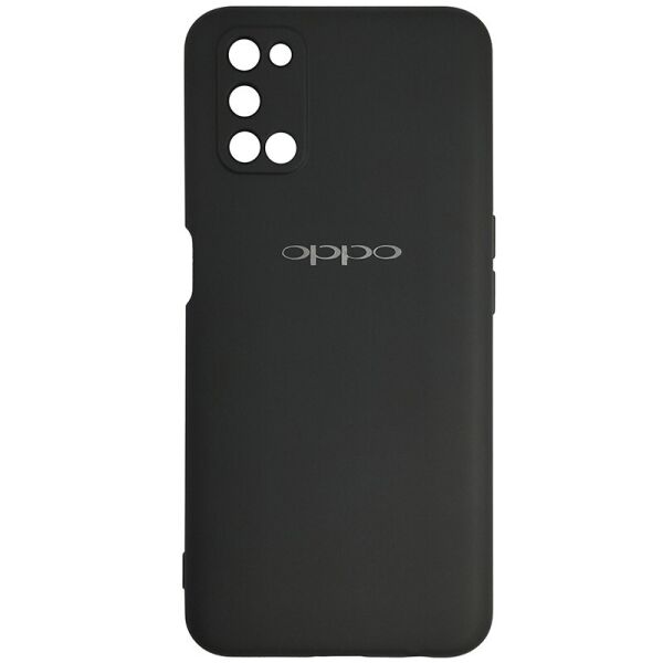 

Чехол Silicone Case for Oppo A52\A72 Black