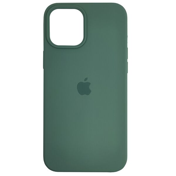 

Чехол Copy Silicone Case iPhone 12/12 Pro Wood Green