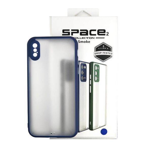 

Чехол Space 2 Smoke Case for iPhone XS Blue