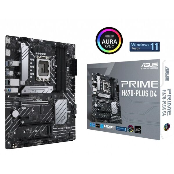

Материнская плата ASUS PRIME H670-PLUS D4