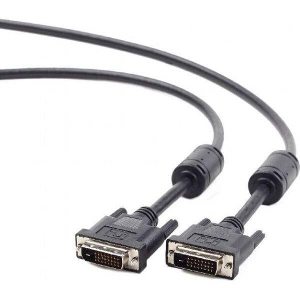 

Кабель Cablexpert DVI, 24/24 (dual link), 4.5м (CC-DVI2-BK-15)