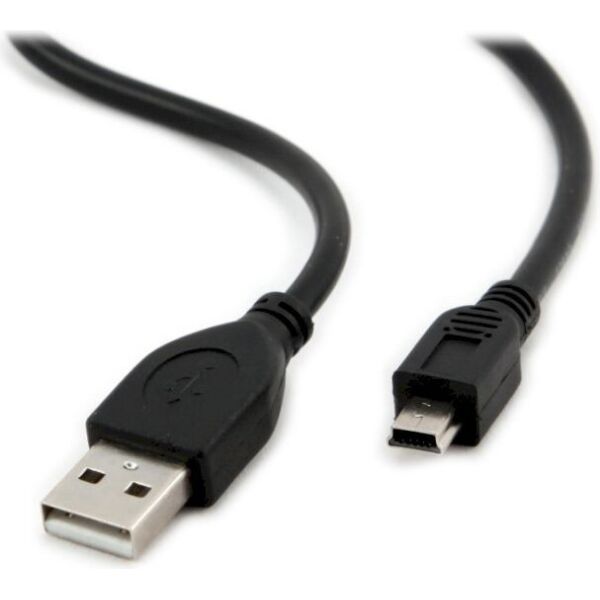 

Кабель Cablexpert mini USB2.0, A-папа/mini USB 5-пин, 1,8м (CCP-USB2-AM5P-6)