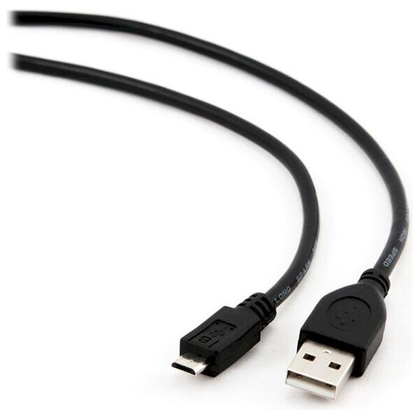 

Кабель Cablexpert micro USB2.0, A-папа/micro B-папа, 0.3м (CCP-mUSB2-AMBM-0.3M)