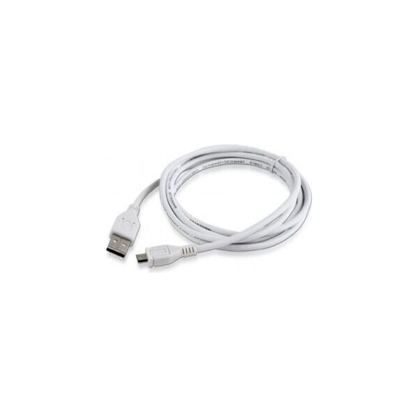 

Кабель Cablexpert micro USB2.0, A-папа/micro B-папа, 1.8м (CCP-mUSB2-AMBM-6-W)